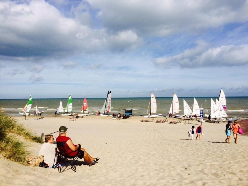 Apt 6 Pers. Duplex Vue Mer Avec Charme De L'Ancien Bray-Dunes Exteriör bild