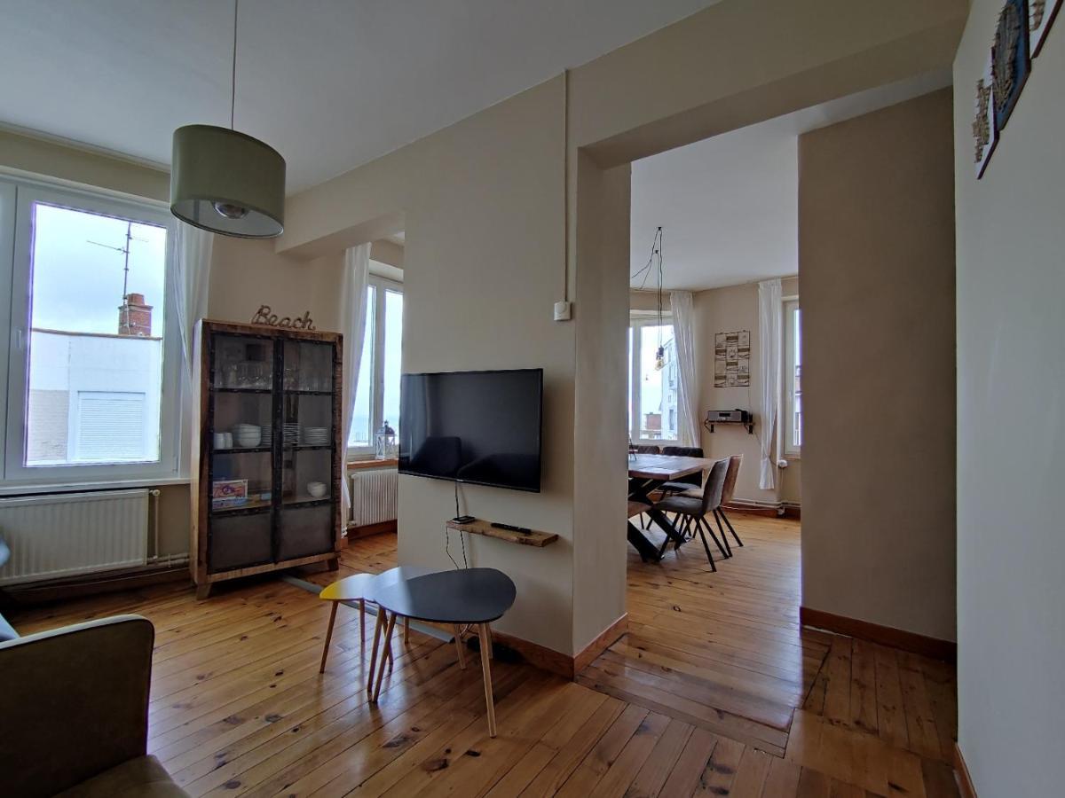 Apt 6 Pers. Duplex Vue Mer Avec Charme De L'Ancien Bray-Dunes Exteriör bild